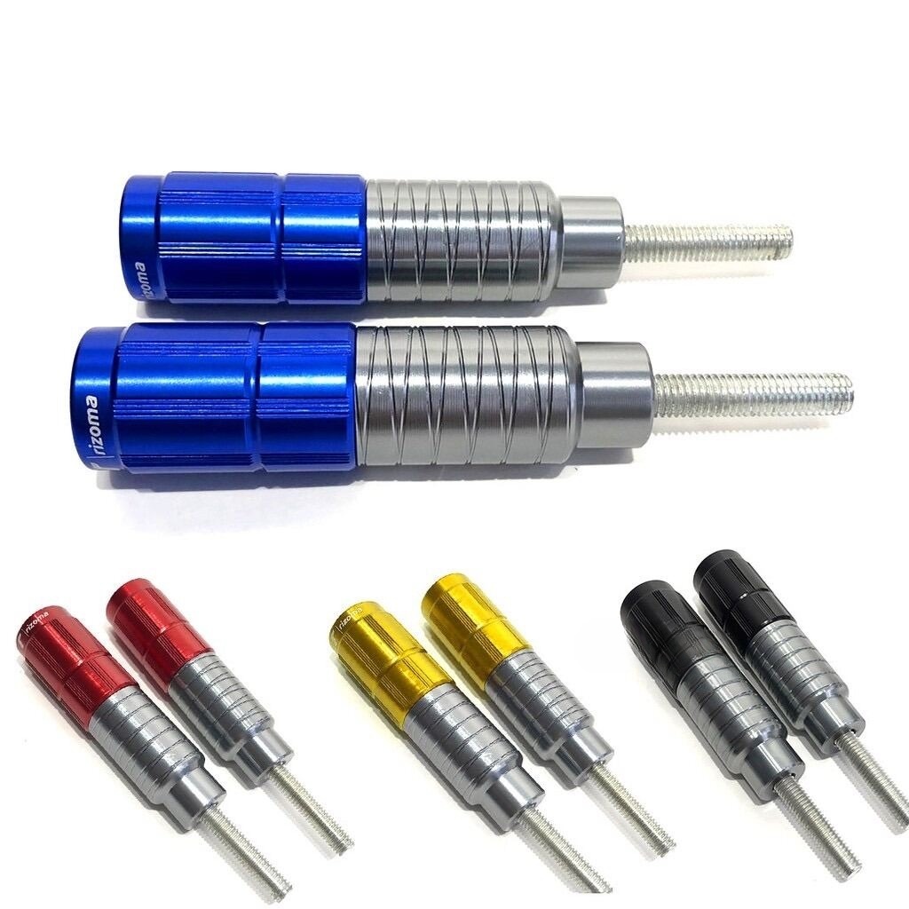 Gù Chống Đổ Sau Xe Máy Nhôm CNC, chống đổ 2 màu hàng cao cấp chắc chắn