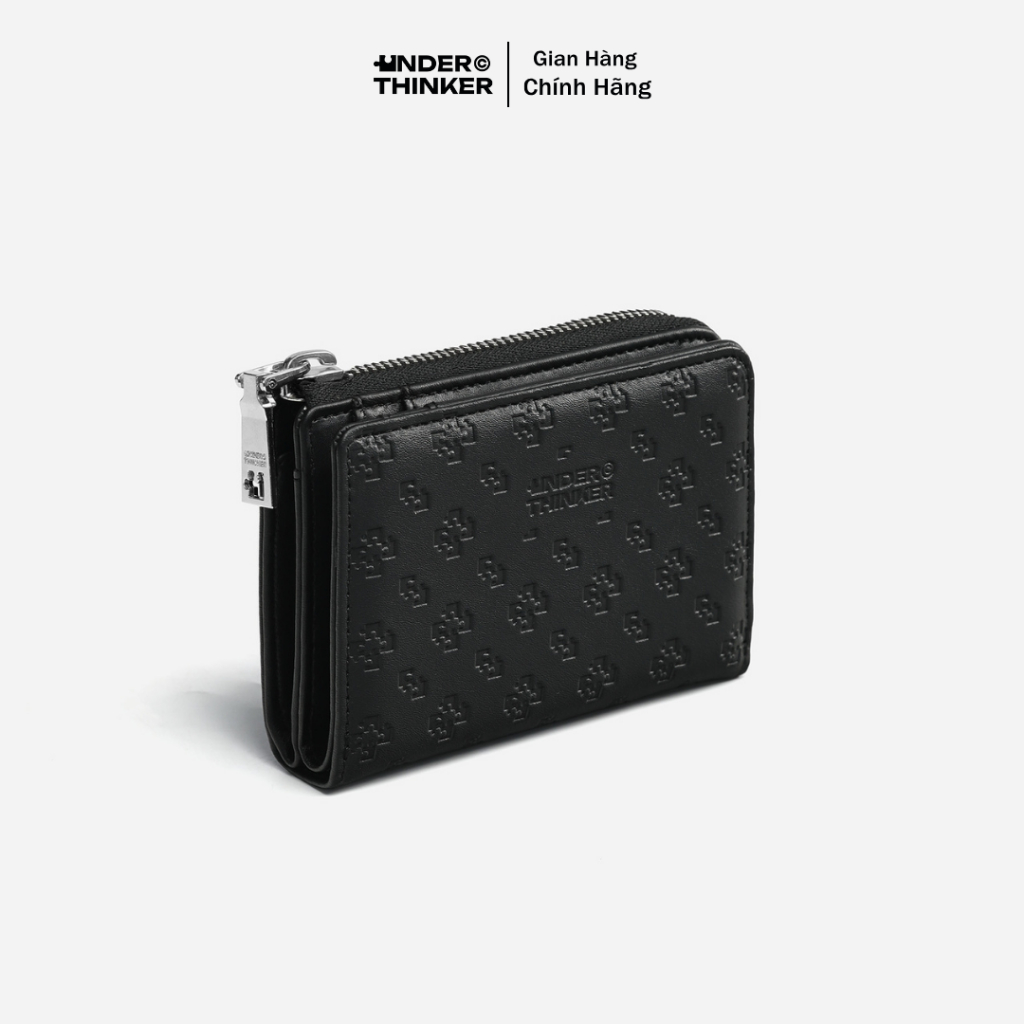 Ví Da PU Nam Nữ RONAN Dập Chìm Monogram Unisex Chính Hãng | UNDER THINKER
