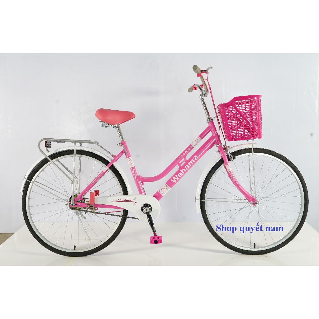 Xe đạp mini Wahama VICTORY 24/26 inch - Tặng khóa dây số, đồ lắp xe