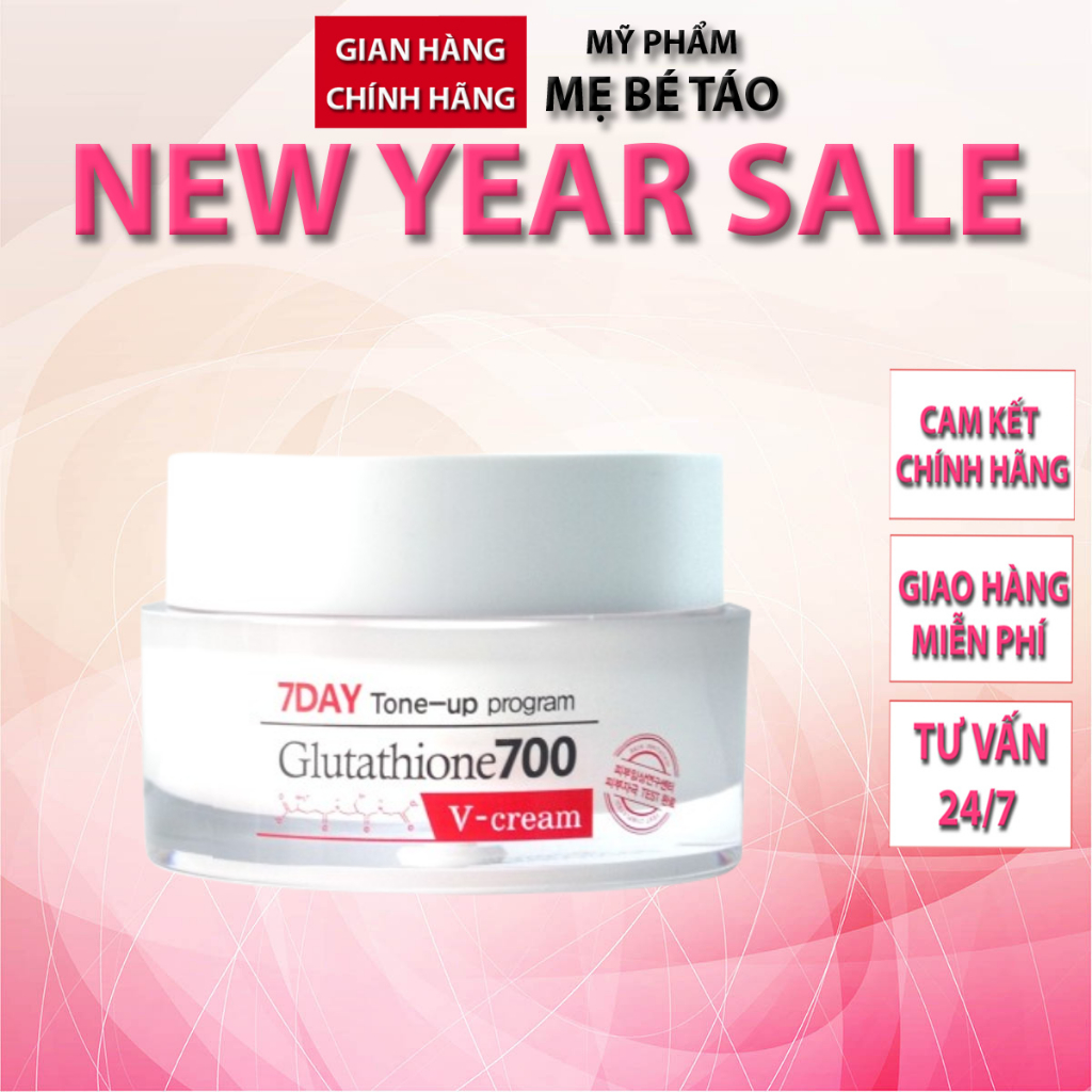 Kem dưỡng trắng da 7 Days