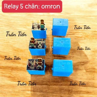 Relay 4 chân Omron ĐEN - lùn chống nước