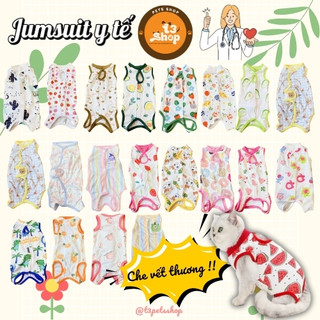 B. Jumsuit ngừa rụng lông / Quần áo cai sữa - hỗ trợ phục hồi vết thương sau khi phẫu thuật - T3 PETS SHOP