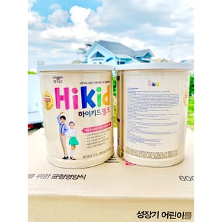 Sữa Hikid Vani 600g tăng chiều cao Hàn Quốc