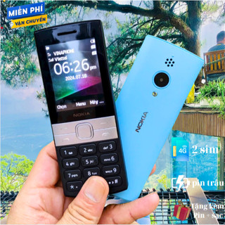 Điện thoại bàn phím Nokia 150  2023  4G 2 sim 2 sóng chuẩn theo quy định . Máy mới nguyên hộp bảo hành 12 tháng 
