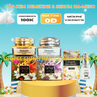 Cặp Kem Face Demejine 20g + Serum Dn Plus 25ml