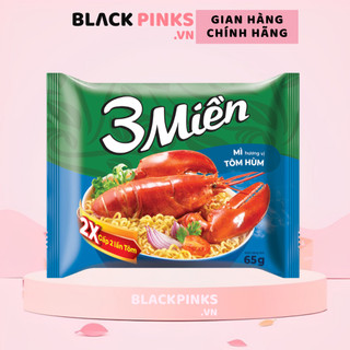 Mì 3 Miền gà sợi phở/tôm hùm/tôm chua cay/chay lá đa gói 65g