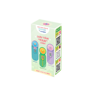 GIFT - Blind Box Quạt Cầm Tay Mini, Pin Sạc Type C - Mẫu ngẫu nhiên