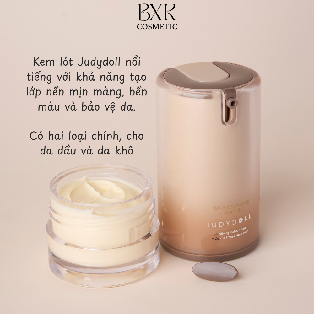 Kem Lót JUDYDOLL Dưỡng Ẩm Hương Quýt Nâng Tone Kiềm Dầu Mịn Lì BXK COSMETIC