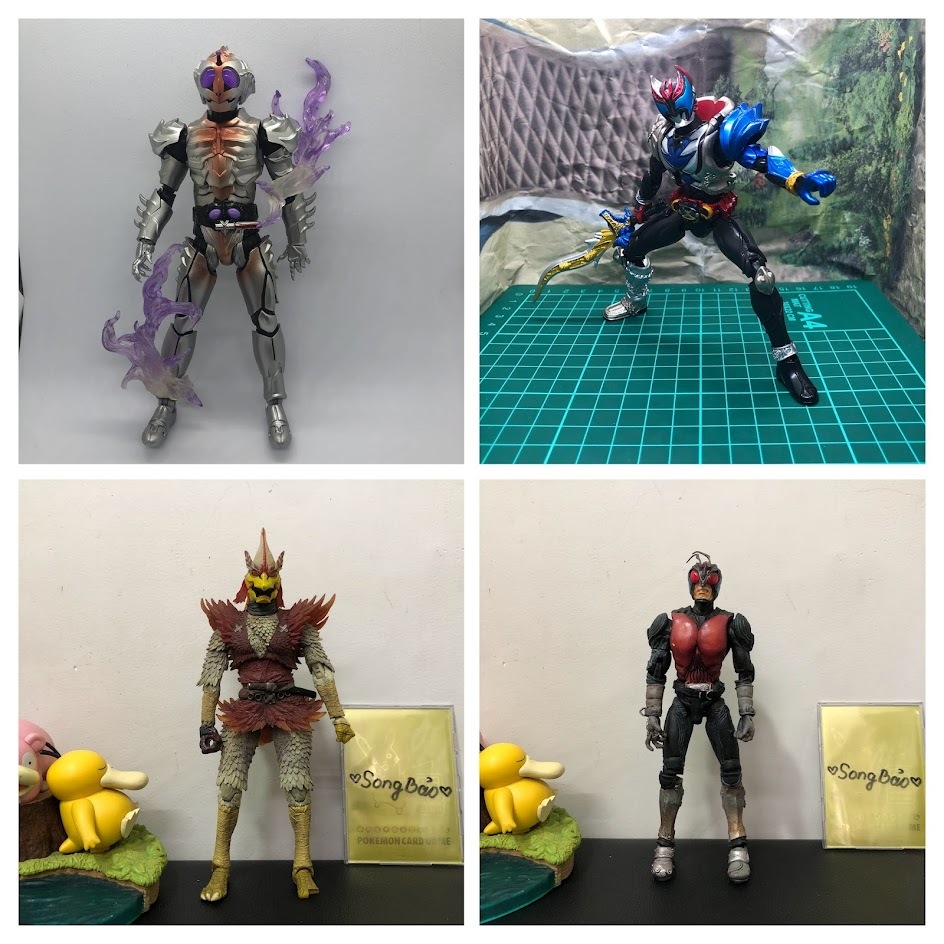 [Xem mô tả] Mô hình đồ chơi siêu nhân Kamen Rider RKF,SHF,SIC,SHS,RM Bandai