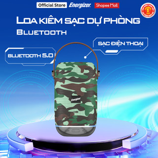 Loa bluetooth kiêm sạc dự phòng energizer bts103, sạc điện thoại 10w - hàng chính hãng, bảo hành 2 năm 1 đổi 1