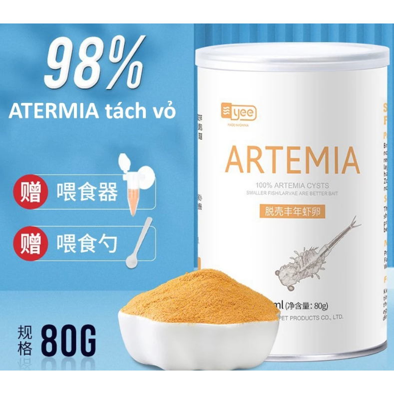 Thức Ăn Artemia Sấy Khô YEE 80g