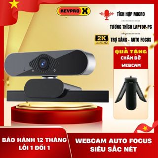 Webcam máy tính laptop cao cấp Q20 PRO 2K Camera Siêu Nét, Camera Video Mượt Mà 30FPS Cho Livestream, Học Trực Tuyến