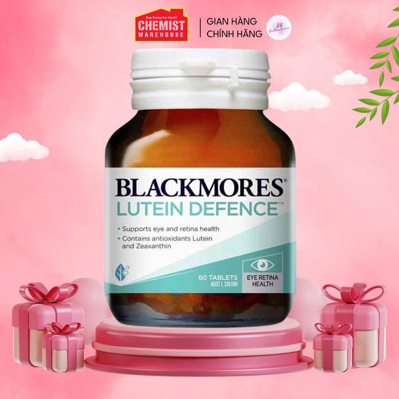 Viên uống bổ mắt Blackmores Lutein Defence, 60 viên