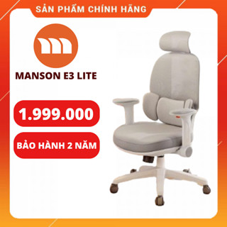 Ghế Manson E3 Lite - Ghế Xoay Văn Phòng Công Thái Học - BẢO HÀNH 2 NĂM