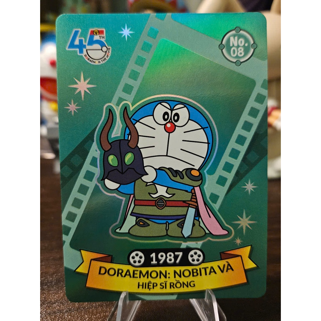 NO.08 Nobita và Hiệp Sĩ Rồng (1987) – Thẻ Doraemon Movie 44 – Kỷ Niệm 45 Năm