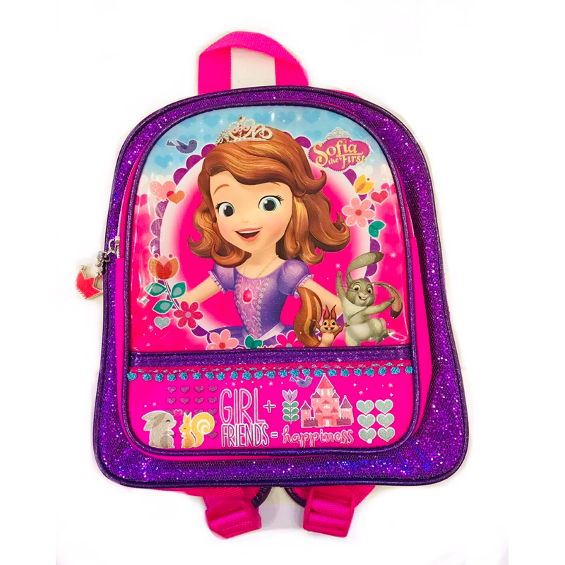 Balo công chúa Sofia The First tím hồng cho bé mầm non