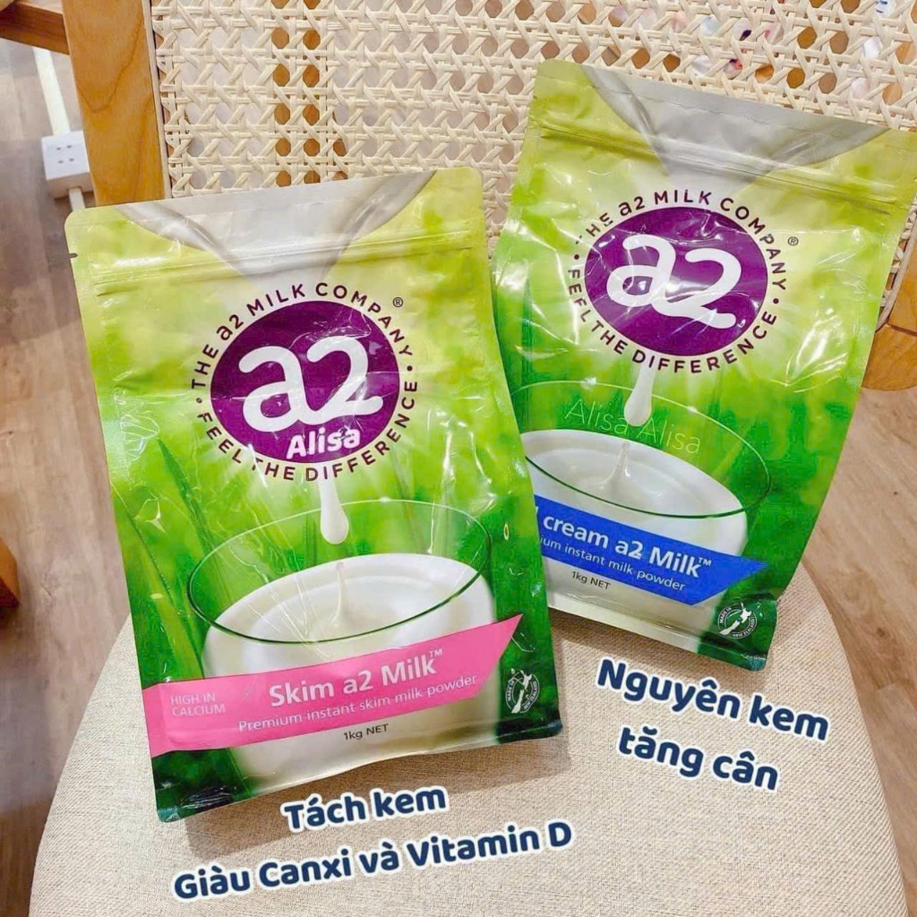 PQS - Sữa Tươi A2 Nguyên Kem, Tách Kem