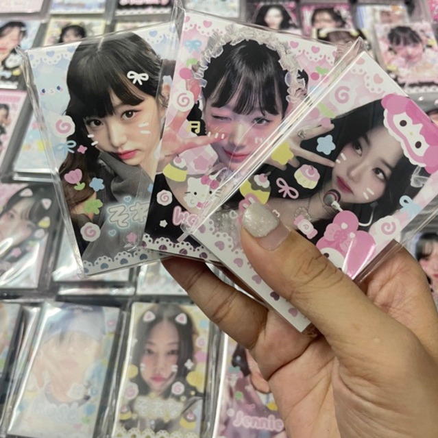 Set 50 Card Desgin IVE - Photocard unoff Wonyoung Liz Leeseo Yujin Gaeul Rei