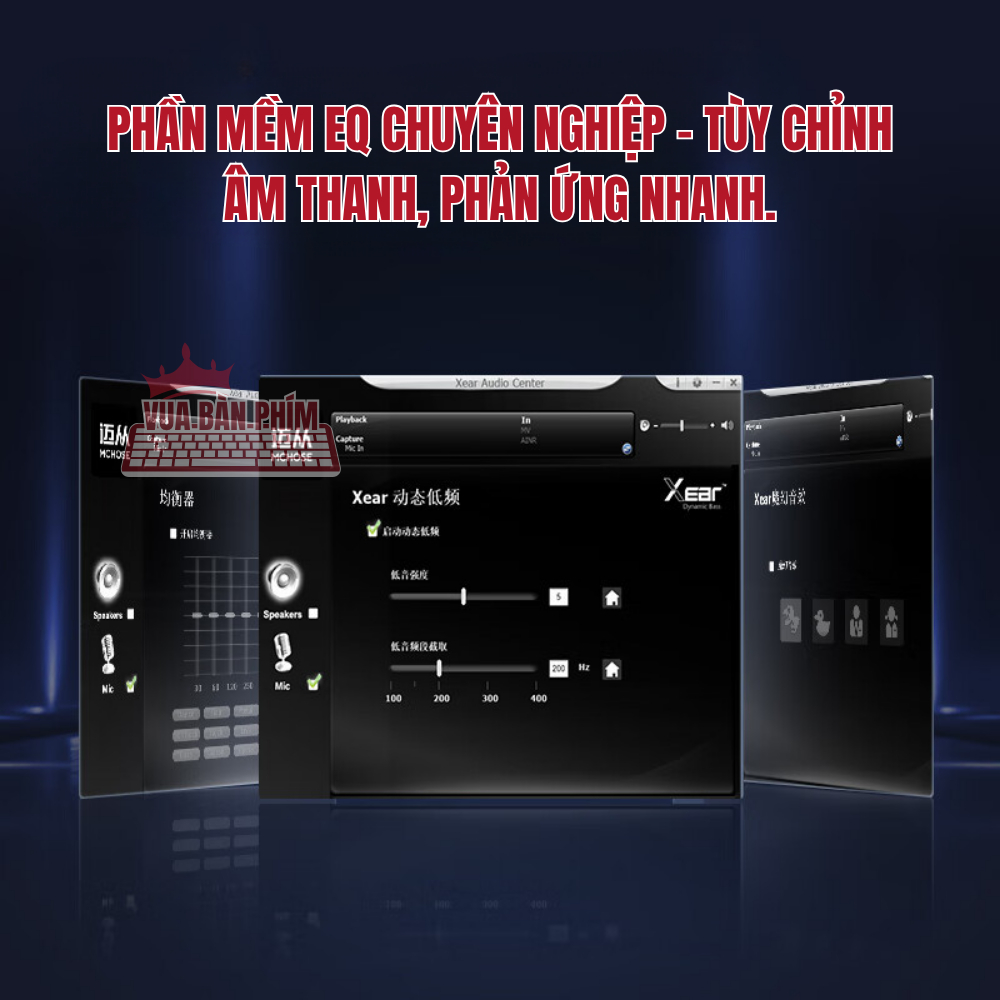 Tai nghe Mchose V9 PRO không dây bluetooth gaming 3 Chế Độ Kết Nối, Âm Thanh Vòm 7.1, Chống Ồn, Pin 250H, Nhẹ 250gram | BigBuy360 - bigbuy360.vn
