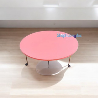 Bàn tròn kt đg kính 60cm nhiều màu . đen , trắng , vân đá , hồng ... siêu đẹp