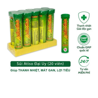  Sủi Multivitamin Đại Uy - Tăng cường sức đề kháng giải độc cơ thể  Lọ 20 viên sủi  