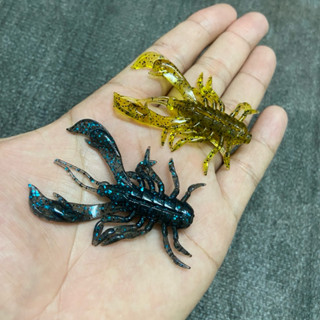 Mồi tôm mềm SM60 , câu cá lóc , cá chẽm