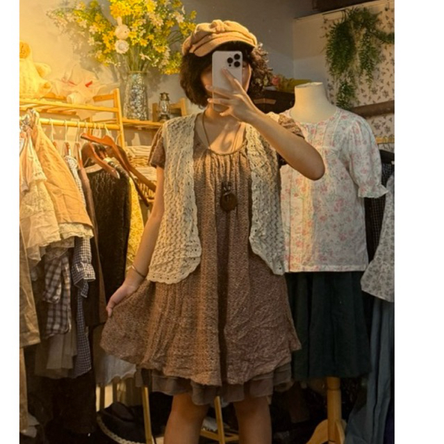 váy vintage, mori girl