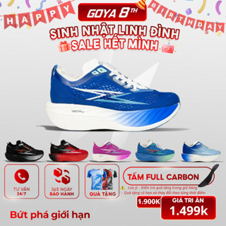 Giày thể thao chạy bộ đế Full Carbon nam nữ Goya Neo PRO năm 2025 full màu - Bức tốc mạnh mẽ, siêu nhẹ, thiết kế DYNAMIC