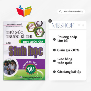 Sách - thử sức trước kì thi thpt quốc gia sinh học