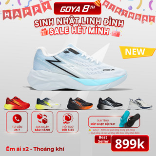 Giày thể thao chạy bộ thời trang Goya Strides 3 phiên bản màu đặc biệt - Siêu êm, thoáng khí, thiết kế năng động mạnh mẽ