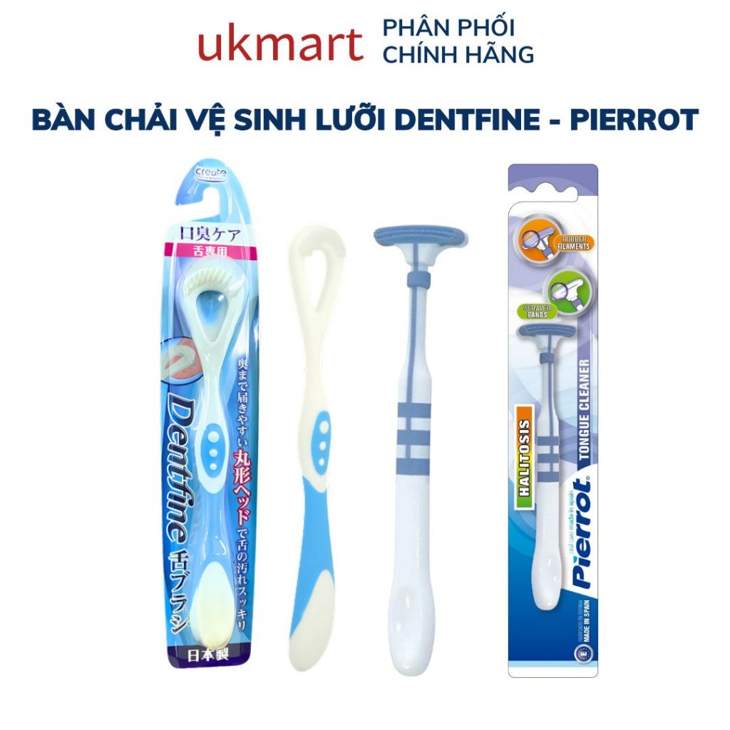 Dụng Cụ Vệ Sinh Cạo Lưỡi Pierrot 1 Cây