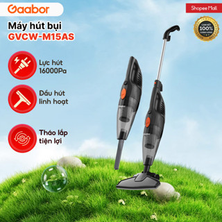 Máy hút bụi cầm tay 2in1 Gaabor GVCW-M15AS lực hút mạnh 16000PA tháo lắp tiện lợi gia đình nhỏ gọn