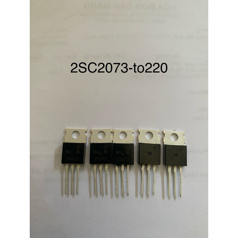 Transistor NPN C2073 2SC2073 TO-220 150V 1.5A chính hãng Fairchild mới 100%
