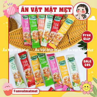 [Combo 5 gói] Trà Cozy Hoà Tan Ice Tea với vị Đào, Ổi Hồng, Vải thơm mát, giải nhiệt mùa hè