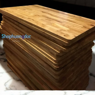 Mặt gỗ cao su nhiều kích thước siêu đẹp