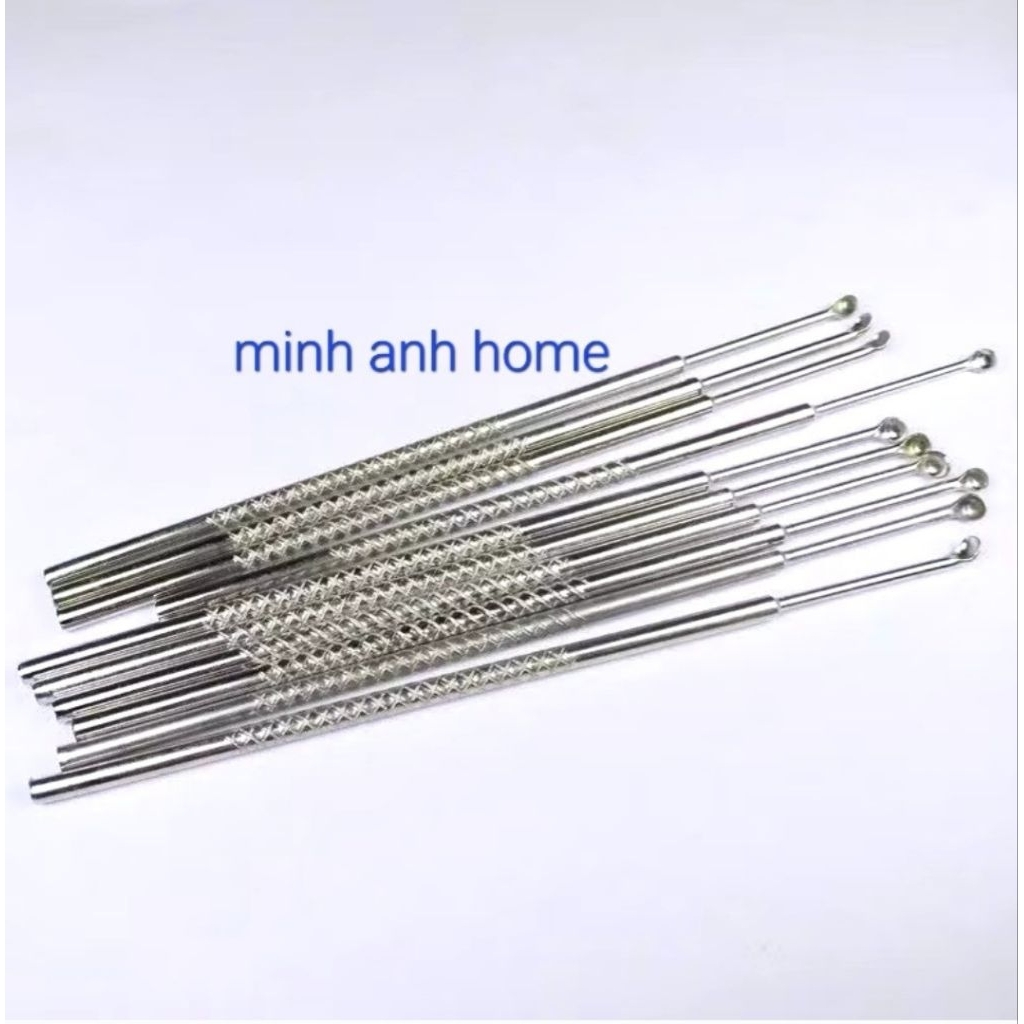 Sỉ 10,5 cây lấy ráy tai bằng ngắn bằng kim loại loại 1 và bằng gỗ