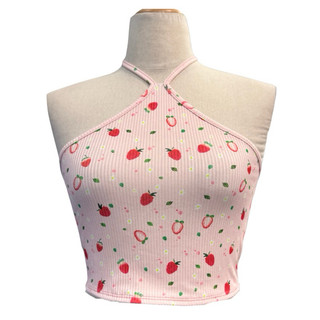 [ BIGSIZE TRÊN 55KG ] ÁO CROPTOP CỔ YẾM bigsize nữ