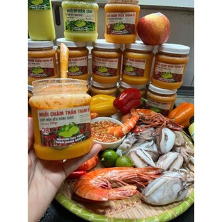   HỦ 500GR  MUỐI CHẤM THẦN THÁNH HẢI SẢN CHẤM GÌ CŨNG NGON ĐẶC BIỆT CHO MÓN HẢI SẢN VÀ MÓN NƯỚNG MÓN LUỘC 