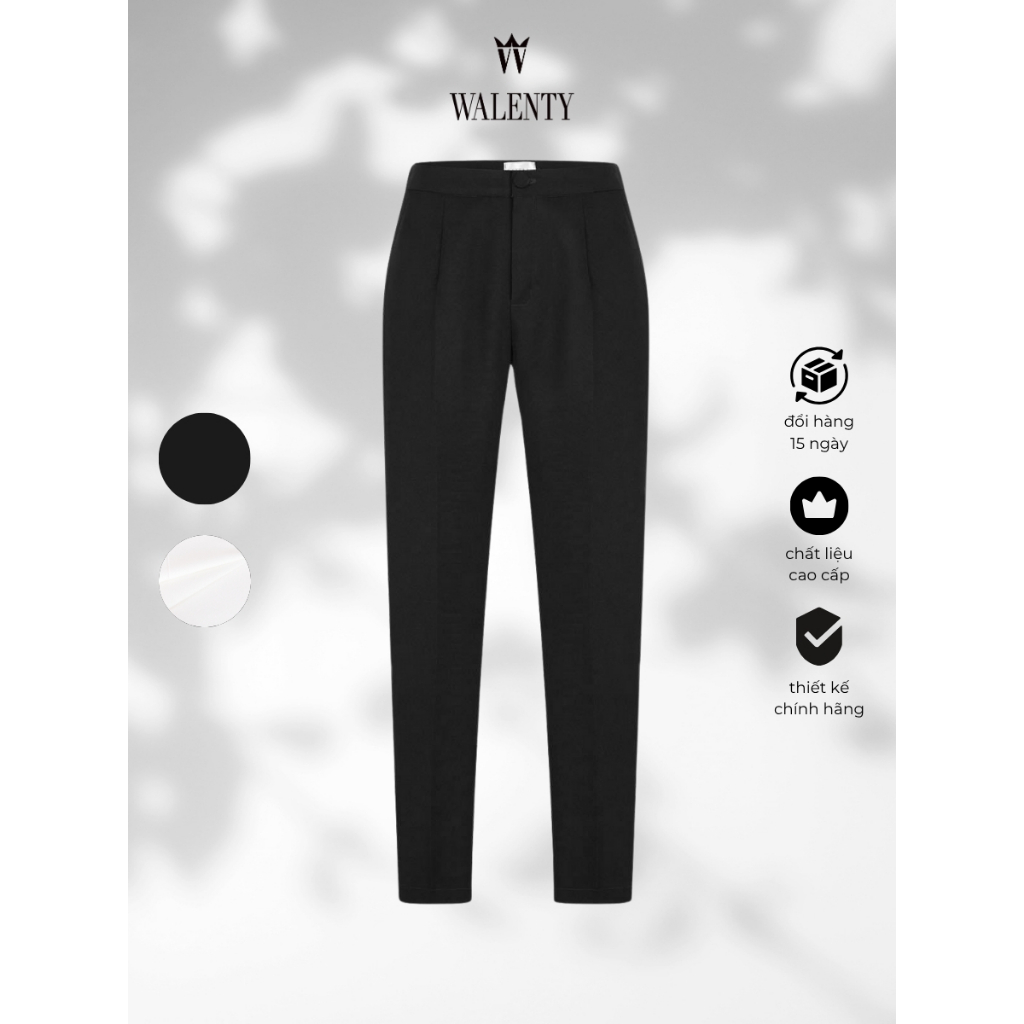 [Walenty] Quần tây nữ dáng Slimfit chuẩn phom tôn dáng, phong cách công sở hiện đại