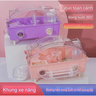 Lồng mica ống khói cho hamster