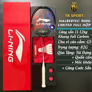 Vợt cầu lông Lining Halbertec 9000 Limited Full hộp thế vận hội Olympic Paris 2024 tặng kèm quấn cán và túi đựng