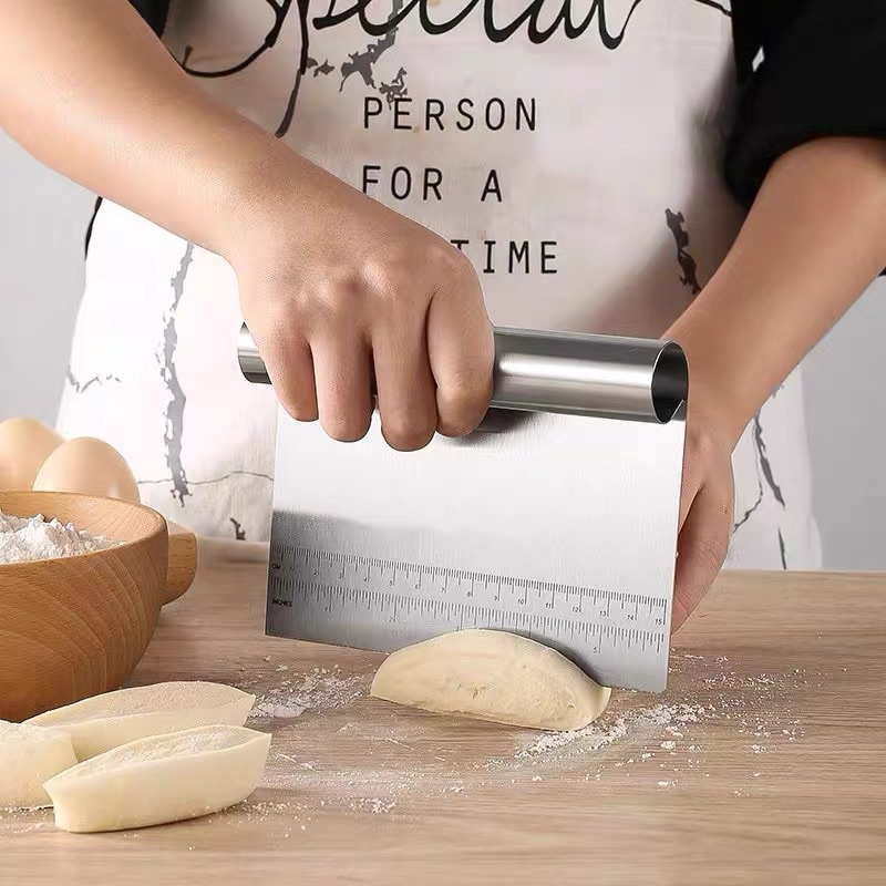 Cắt Bột, Vét bột Inox có vạch chia