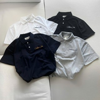 WNS Logo Polo - Áo polo cá sấu cotton hình thêu unisex form oversize chính hãng Local Brand WNS