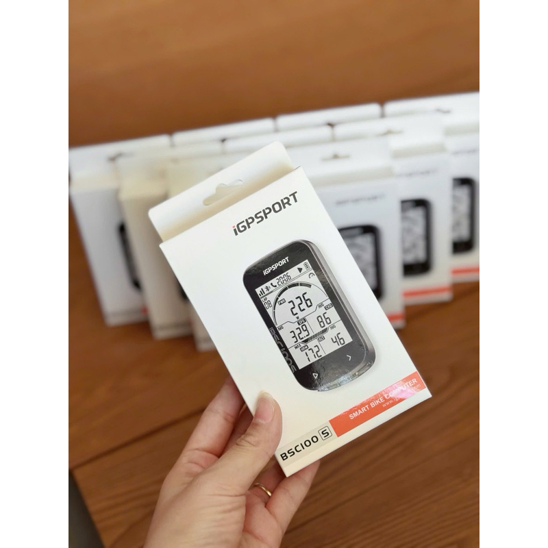 Đồng hồ xe đạp đo tốc độ bằng định vị vệ tinh bsc100s - Chính hãng igpsport Bsc100s