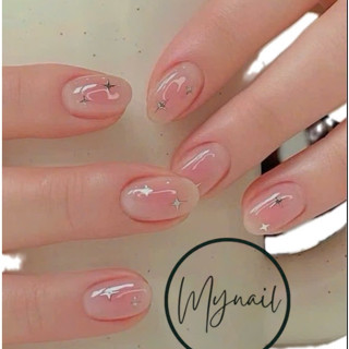   Hot Sale  Móng úp tay Nailbox thiết kế M117 màu thạch ombre bling nhà Mynail 