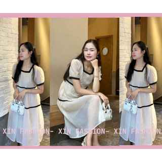 Đầm Baby Doll Tầng Cách Điệu Dễ Thương Vải Thoáng Mát [XÍN - Fashion Design]