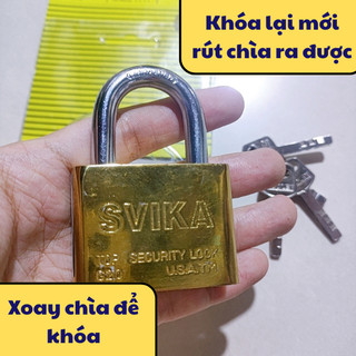 Ổ khoá SVIKA 60mm 12S - 6F