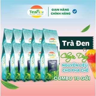 Combo 10 Gói Trà Đen Cao Cấp TeaFizz 5000g - Dùng Trong Pha Chế Trà Sữa Đậm Vị