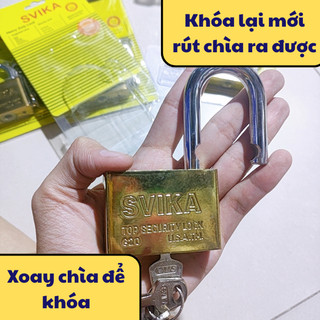 Ổ khoá SVIKA 12S càng dài 60mm (6F)