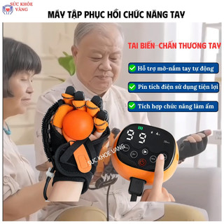  Máy tập phục hồi chức năng bàn tay Găng tay Robot Máy co bóp tay cho người tai biến bị liệt 